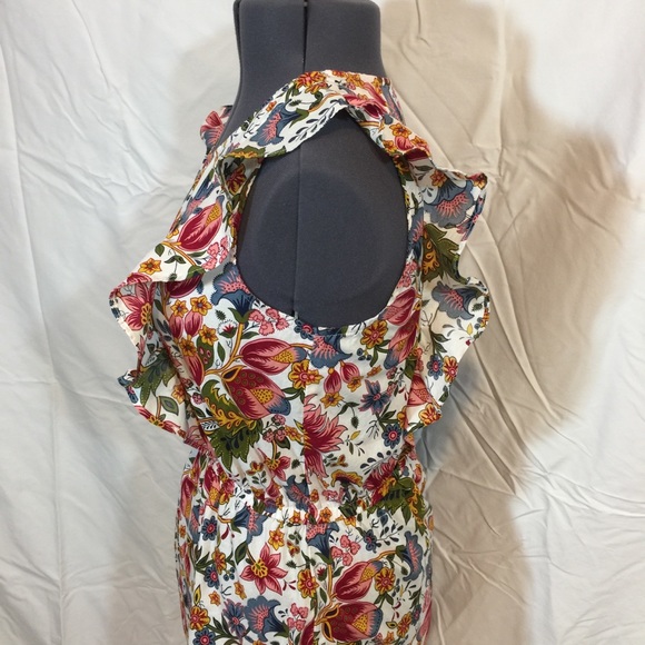 CITY STREETS | floral print ruffle bodice dress - Picture 3 of 7